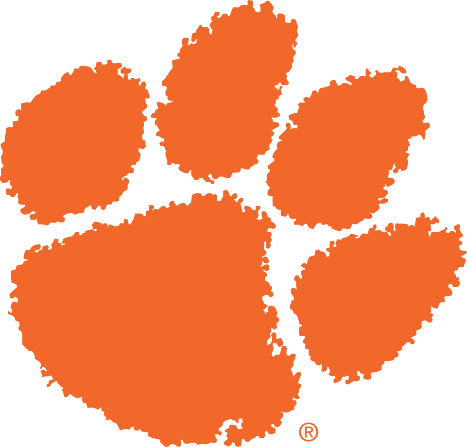 Clemson Tigers 1970-1976 Secondary Logo vinyl decal